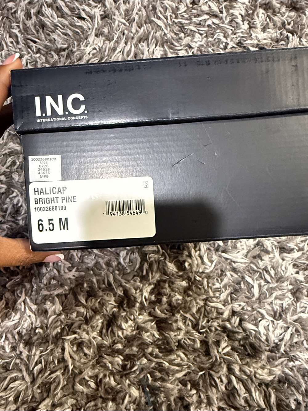 INC GREEN SANDALS